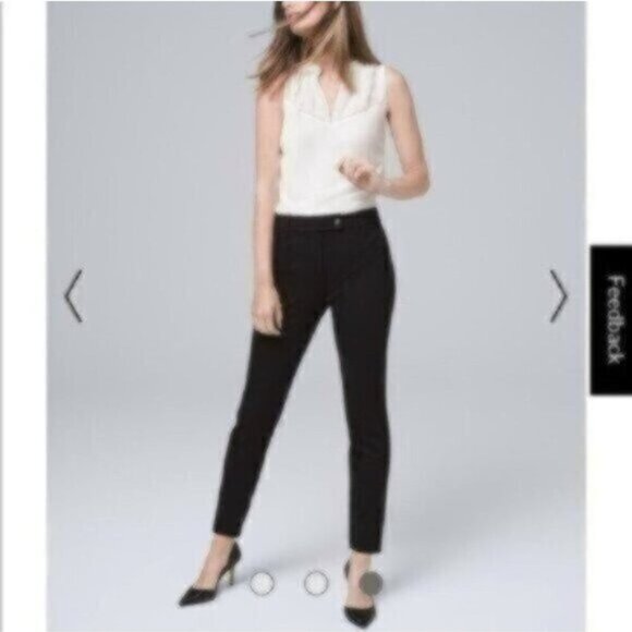 White House Black Market Pants - NWT White House Black Market Effortless Tapered Ankle Pants
